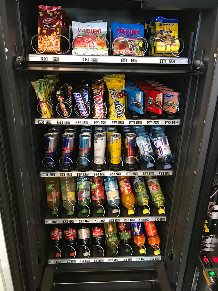 Snacks / Getränke -  - Verkaufsautomaten mieten, leasen oder  kaufen