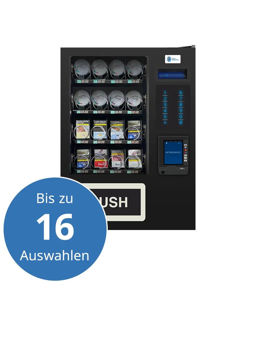 Warenautomat S4 Tabletop  Vape & Kleinwaren | Easy Vending