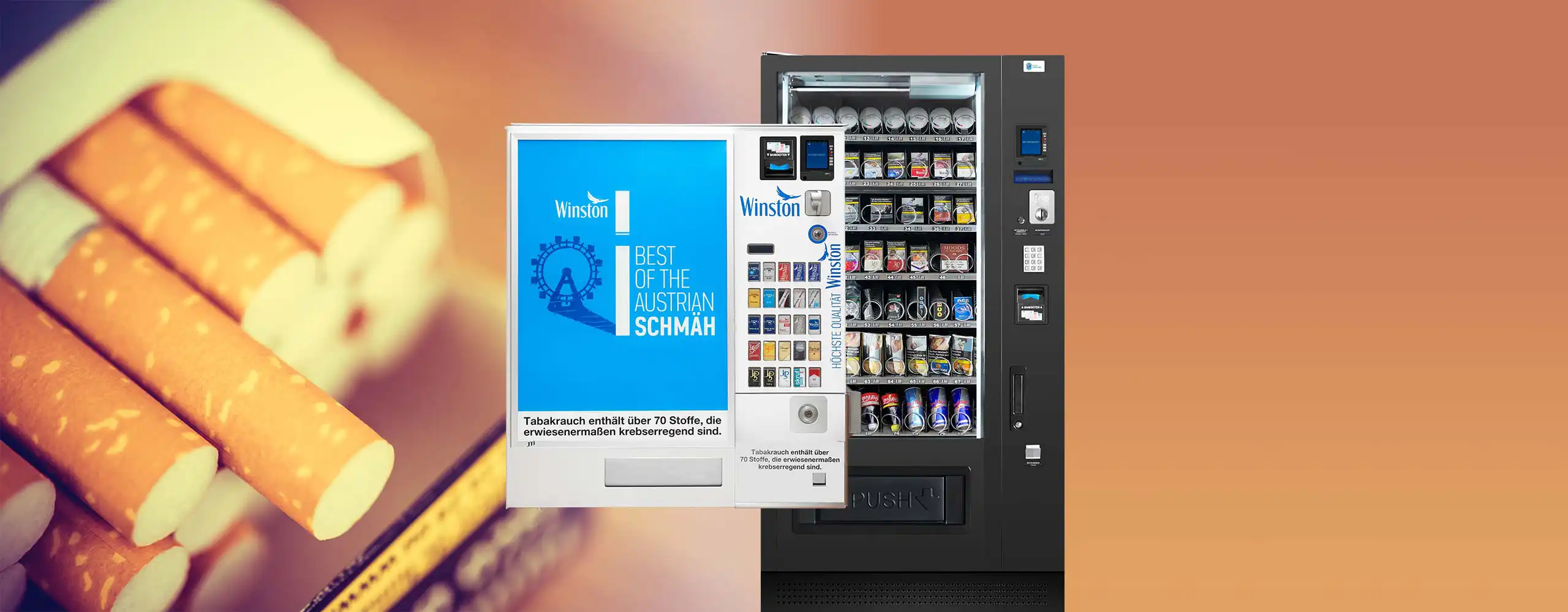 Zugarettenautomat